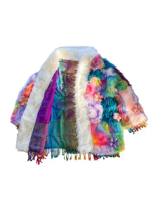 One of a Kind - TRIPPING ON DAISIES COAT (M/L)