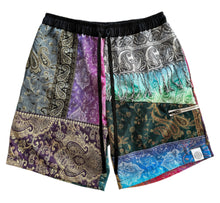 Load image into Gallery viewer, One of a Kind PATCHWORK PASHMINA SHORTS (Large)