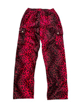 Load image into Gallery viewer, RED LEOPARD SHORT FUR STRAIGHT LEG PANTS (Mens / Unisex Sizes)