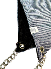 Load image into Gallery viewer, SHADOW BLUE ENERGY WAVES HOOD w/ CHAIN