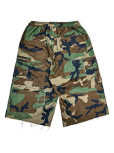 Load image into Gallery viewer, One of a Kind PATCHWORK CAMO LOVE SHORTS (M/L)