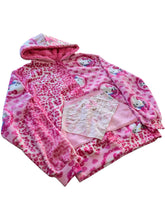 Load image into Gallery viewer, One of a Kind - KITTYCORE PATCHWORK HOODIE (Large)