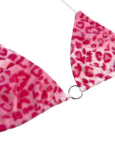 Load image into Gallery viewer, PINK AND WHITE LEOPARD BIKINI