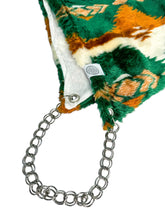 Load image into Gallery viewer, SHORT FUR PENDLETON HOOD w/ CHAIN