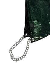 Load image into Gallery viewer, MIDNIGHT GEL TABS HOOD w/ CHAIN