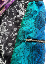 Load image into Gallery viewer, Rainbow Paisley Glitch Patchwork Shorts (Medium)