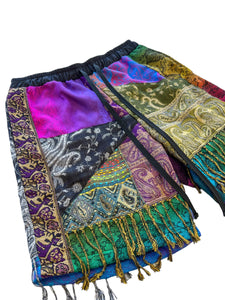 One of a Kind - PASHMINA PATCHWORK SHORTS (S-2XL)
