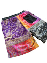 Load image into Gallery viewer, RAINBOW PAISLEY PATCHWORK SHORTS (S-2XL)