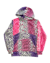 Load image into Gallery viewer, THE COZY LEOPARD PATCHWORK HOODIE (S-2XL)