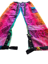 Load image into Gallery viewer, One of a Kind RAINBOW PAISLEY PASHMINA PANTS (Medium)