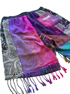 One of a Kind - PASHMINA PATCHWORK SHORTS (S-2XL)