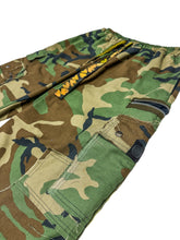 Load image into Gallery viewer, One of a Kind PATCHWORK CAMO LOVE SHORTS (M/L)