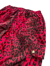 Load image into Gallery viewer, RED LEOPARD SHORT FUR STRAIGHT LEG PANTS (Mens / Unisex Sizes)