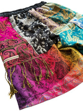 Load image into Gallery viewer, One of a Kind PATCHWORK PASHMINA SHORTS (Large)