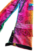 Load image into Gallery viewer, One of a Kind RAINBOW PAISLEY PASHMINA PANTS (Medium)