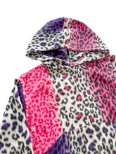 Load image into Gallery viewer, THE COZY LEOPARD PATCHWORK HOODIE (S-2XL)
