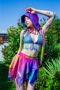 Pashmina Pixie Skirt (Rainbow)