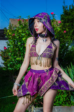 Load image into Gallery viewer, Pashmina Pixie Bikini Top (Purple/Pink)