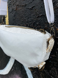 Albino Gator Shoulder Bag