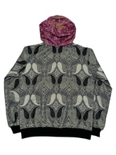 Load image into Gallery viewer, BLACK PEARL PAISLEY PASHMINA HOODIE (Medium)