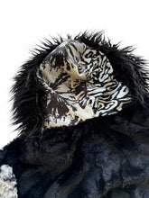 Load image into Gallery viewer, One of a Kind ACID CLAW PATCHWORK FUR JACKET (Large)
