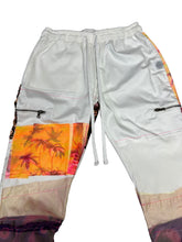 Load image into Gallery viewer, 1 of 1 SUNSET PATCHWORK Stack Pants (Small/Medium)
