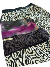 Load image into Gallery viewer, One of a Kind PURPLE VORTEX PATCHWORK SHORTS (Medium)