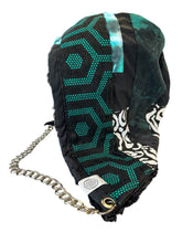 Load image into Gallery viewer, One of a Kind TEAL VORTEX Hood w/ Chain