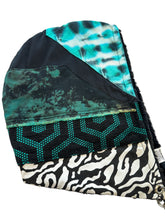 Load image into Gallery viewer, One of a Kind TEAL VORTEX Hood w/ Chain