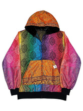Load image into Gallery viewer, SUNSHINE AND RAINBOWS PASHMINA HOODIE (XL)