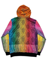 Load image into Gallery viewer, SUNSHINE AND RAINBOWS PASHMINA HOODIE (XL)