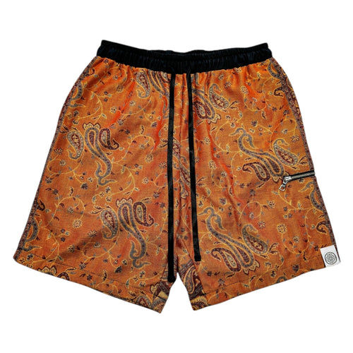 Tangerine Dream Paisley Pashmina Shorts (Medium)