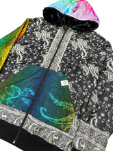Load image into Gallery viewer, Static Rainbow One of a Kind Pashmina Jacket (Large)