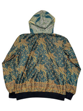 Load image into Gallery viewer, EMERALD PAISLEY PASHMINA HOODIE (Medium)
