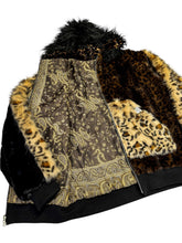Load image into Gallery viewer, In the Wild Reversible Patchwork Fur and Pashmina Jacket (Large)