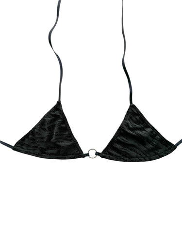 Black Tiger Bikini Top (XS-2XL)