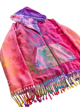 Load image into Gallery viewer, (FLY AWAY) Butterfly Pashmina and Fur Jacket (S-2XL)