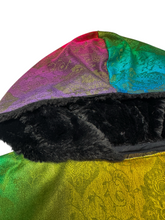 Load image into Gallery viewer, Rainbow Paisley Pashmina Jacket (Large)