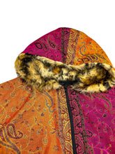 Load image into Gallery viewer, Tequila Sunrise One of a Kind Paisley Pashmina Jacket (2XL)