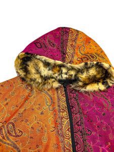 Tequila Sunrise One of a Kind Paisley Pashmina Jacket (2XL)