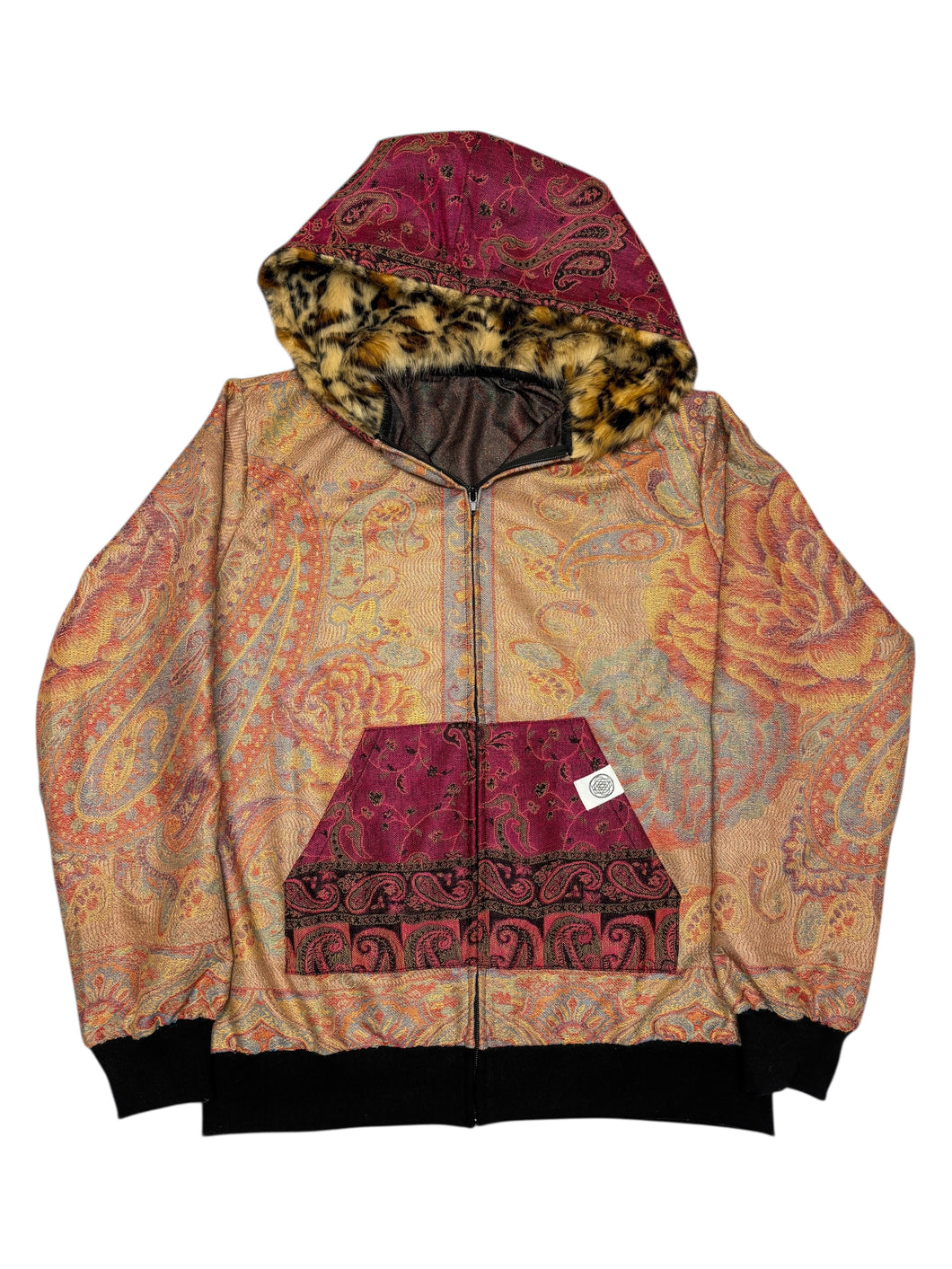 DESERT ROSE PASHMINA HOODIE (Small)