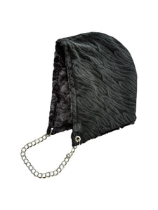 Black Tiger Hood w/ Chain