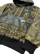 Load image into Gallery viewer, GREY BUTTERFLY PASHMINA HOODIE (Small)