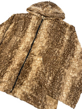Load image into Gallery viewer, Bambi Fur Zip Up Hoodie (LARGE)