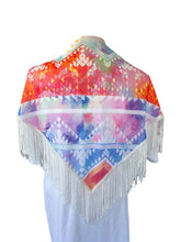 Load image into Gallery viewer, LARGE PENDLETON SHAWL WITH FRINGE