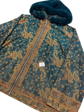 Load image into Gallery viewer, Forest King Pashmina Zip Up Hoodie w/ Fur (LARGE)