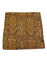 Load image into Gallery viewer, Golden Python Satin Bandana