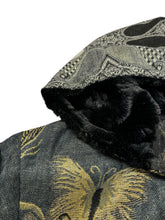 Load image into Gallery viewer, GREY MONARCH PASHMINA HOODIE (Large)