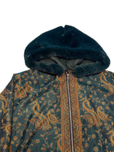 Load image into Gallery viewer, Forest King Pashmina Zip Up Hoodie w/ Fur (LARGE)