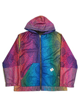 Load image into Gallery viewer, Rainbow Pashmina Zip Up Jacket (Large)